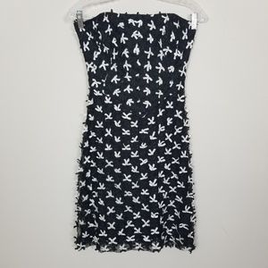 White House Black Marke Bows Straples Mini Dress 2